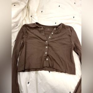 Paige Cardigan in Brown